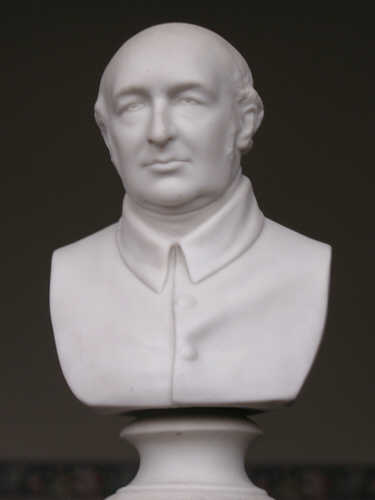 Rev Robert Hall - bust in RHMBC
