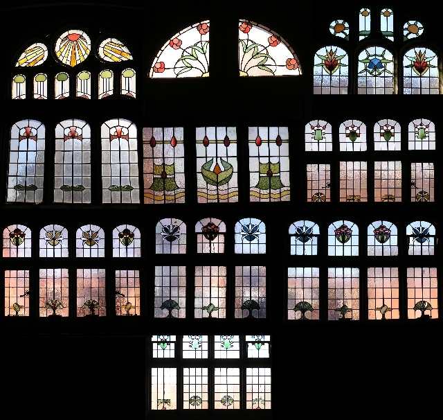 stained glass (composte picture)